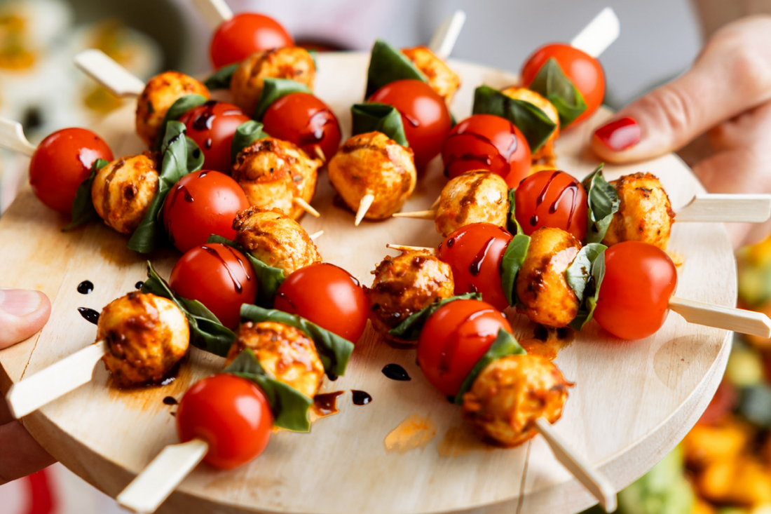 Easy and Delicious | Caprese Skewers