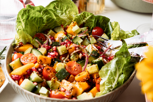 Mango and Avocado Salad Recipe | Spicetub