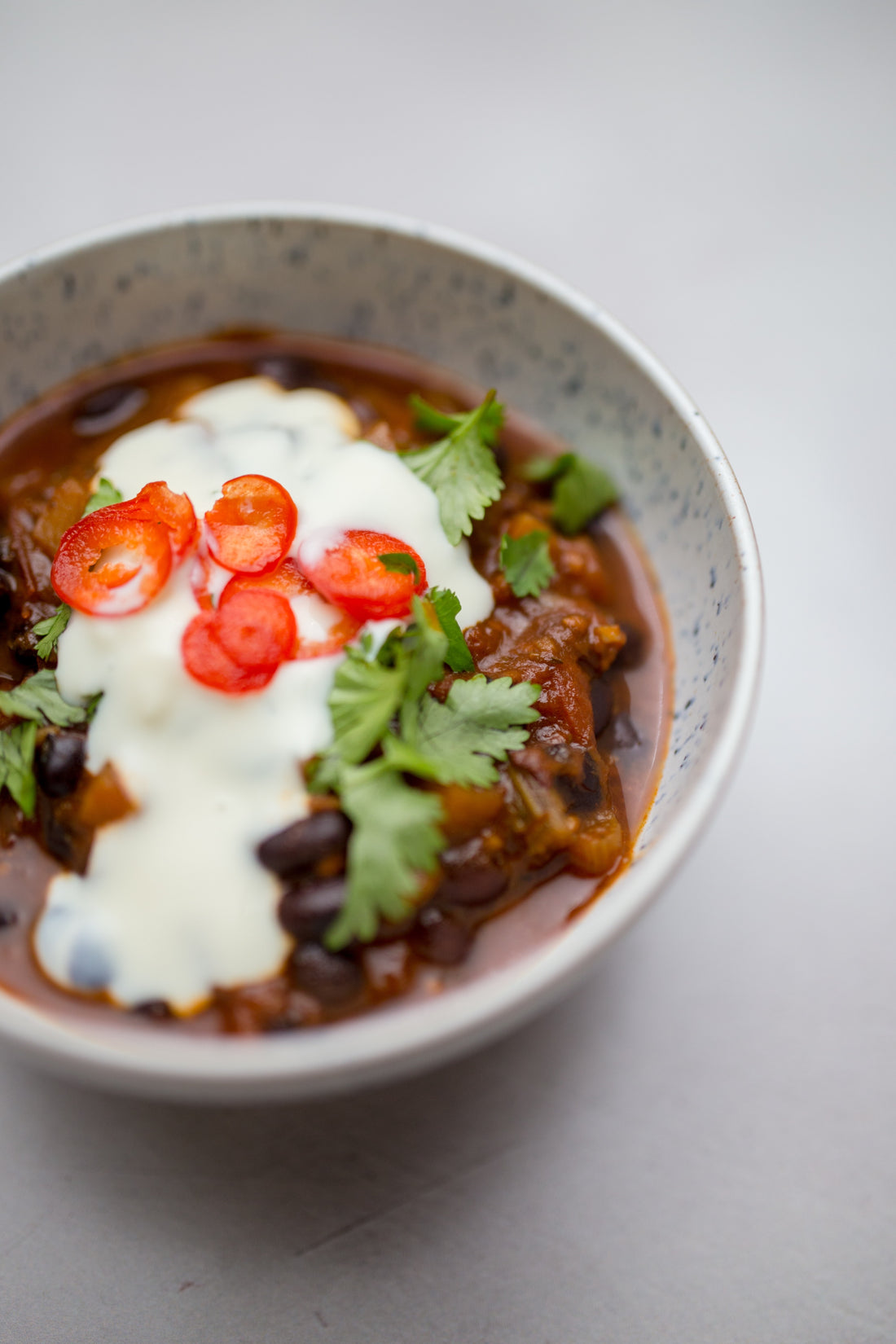 Healthy and Delicious Black Bean Chocolate Chilli Mole