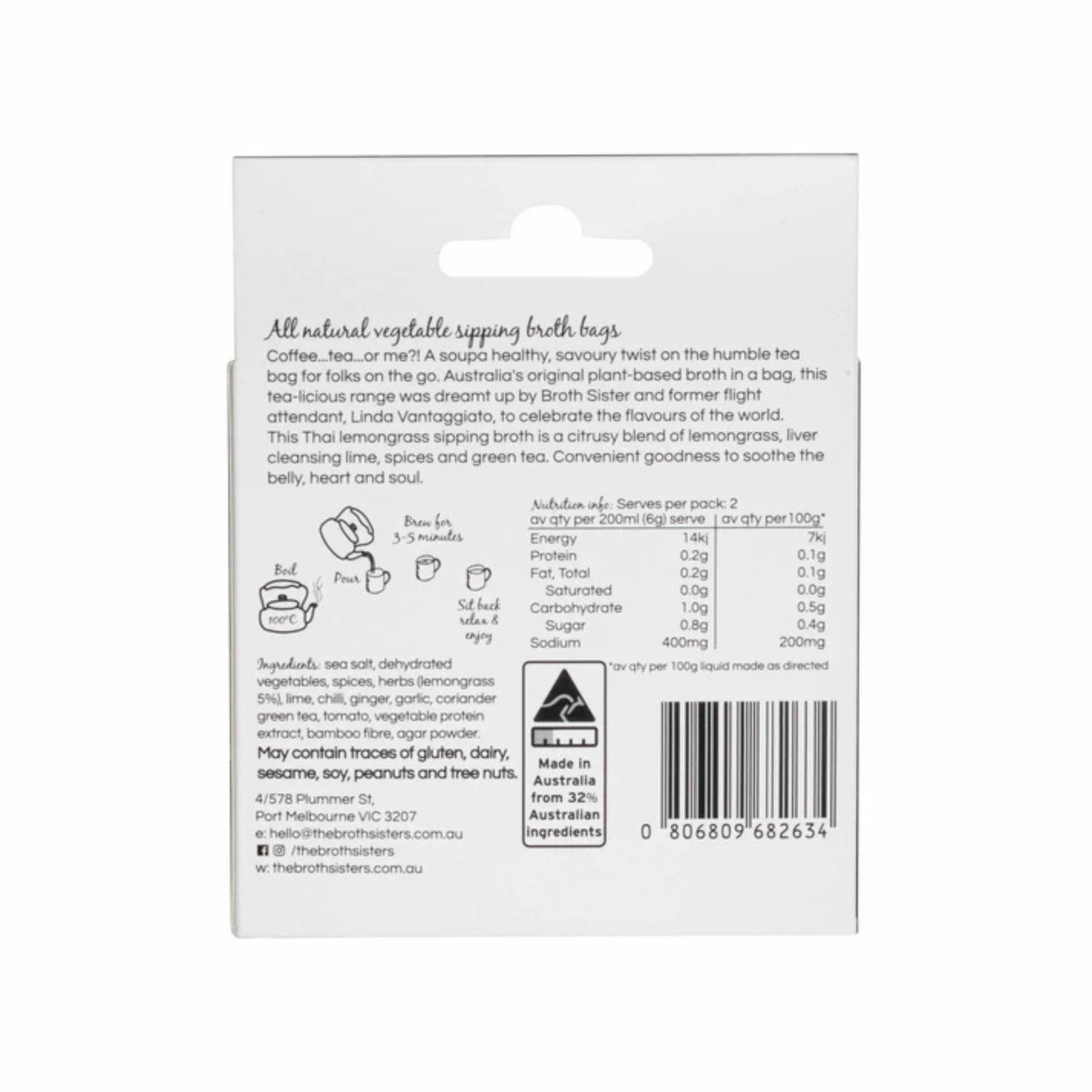 Tuscan Tomato & Basil Instant Broth - Plant Based & Vegan - The Broth Sisters store