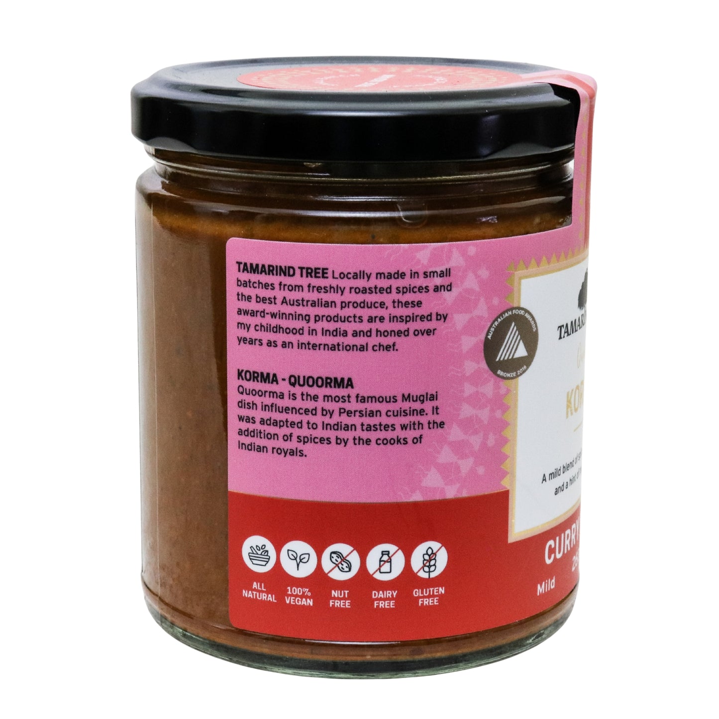 Authentic Mughlai-style Korma paste, made with all-natural ingredients.