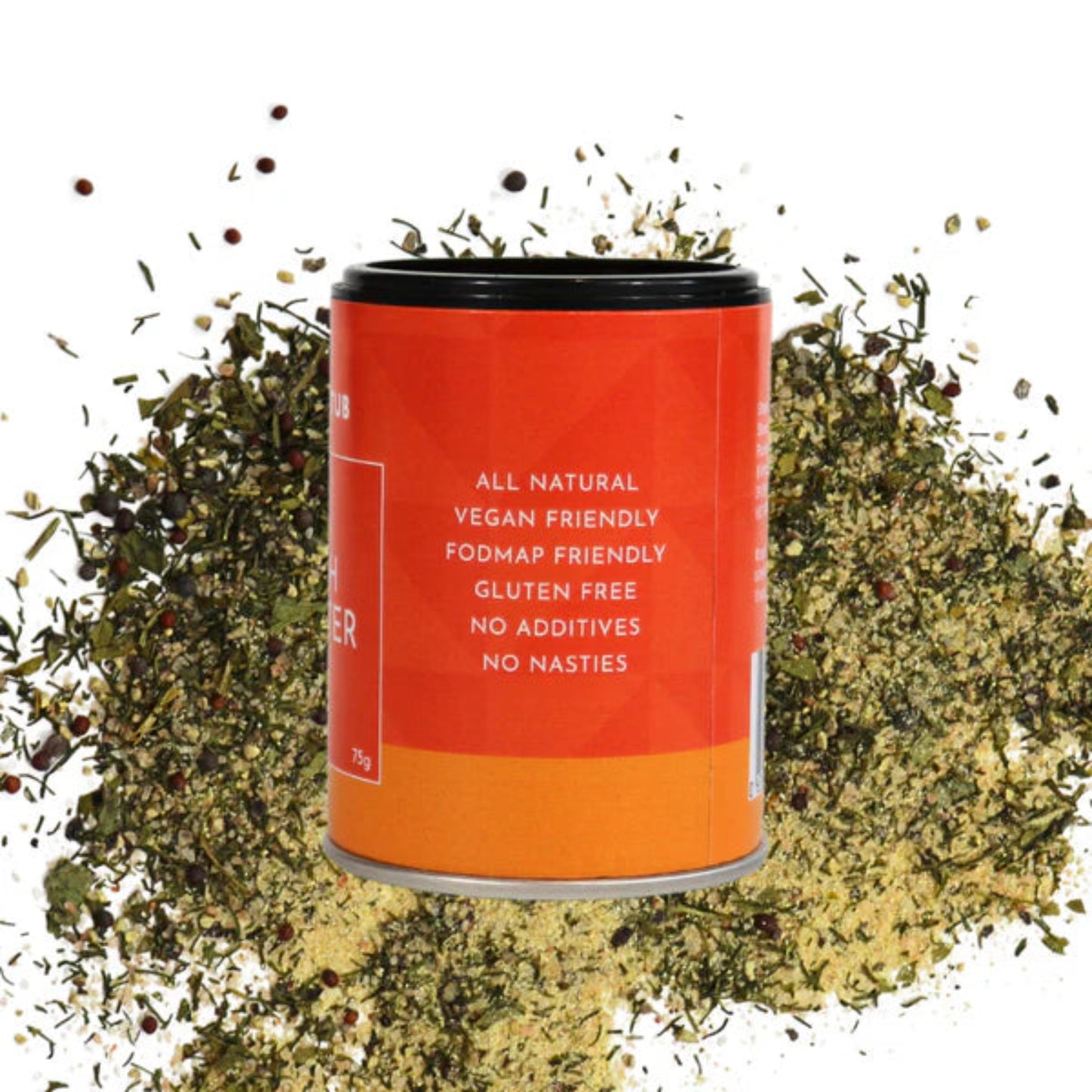 Fish seasoning spice mix, perfect for grilling and pan-frying seafood