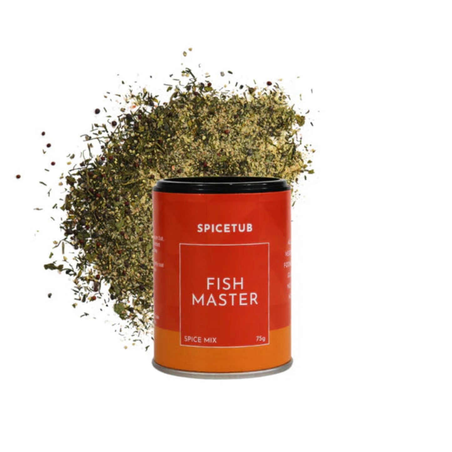 Fish seasoning spice mix, perfect for grilling and pan-frying seafood