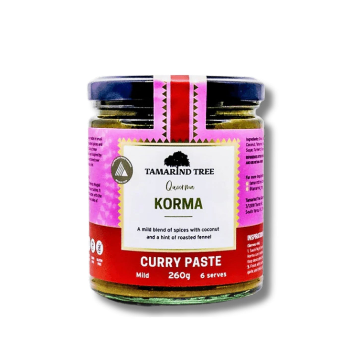 Aromatic Korma Curry Paste – Mild Indian Flavour, 300g Jar