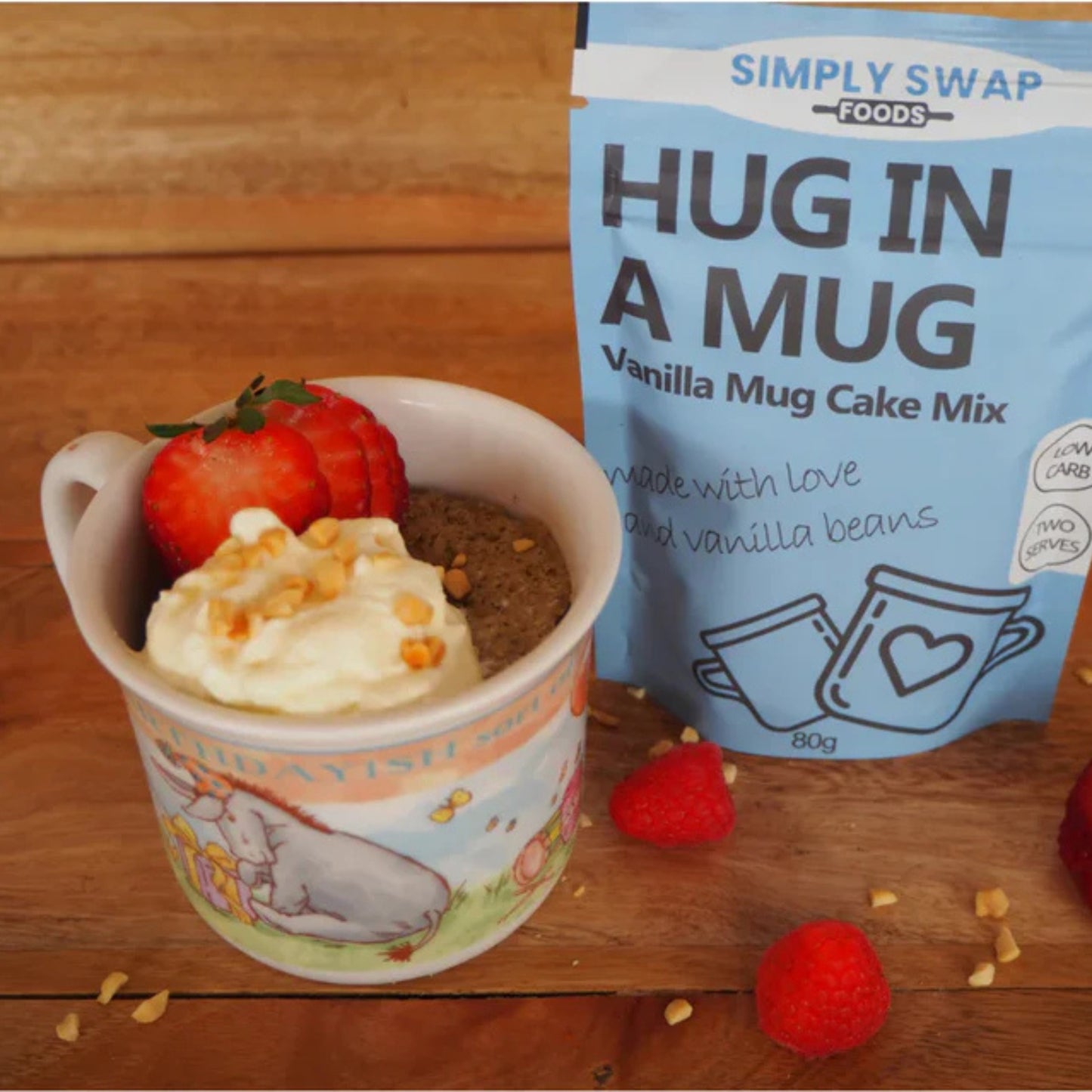 Vanilla Mug Cake Mix, Keto & Low Carb – Easy, Delicious & Nourishing