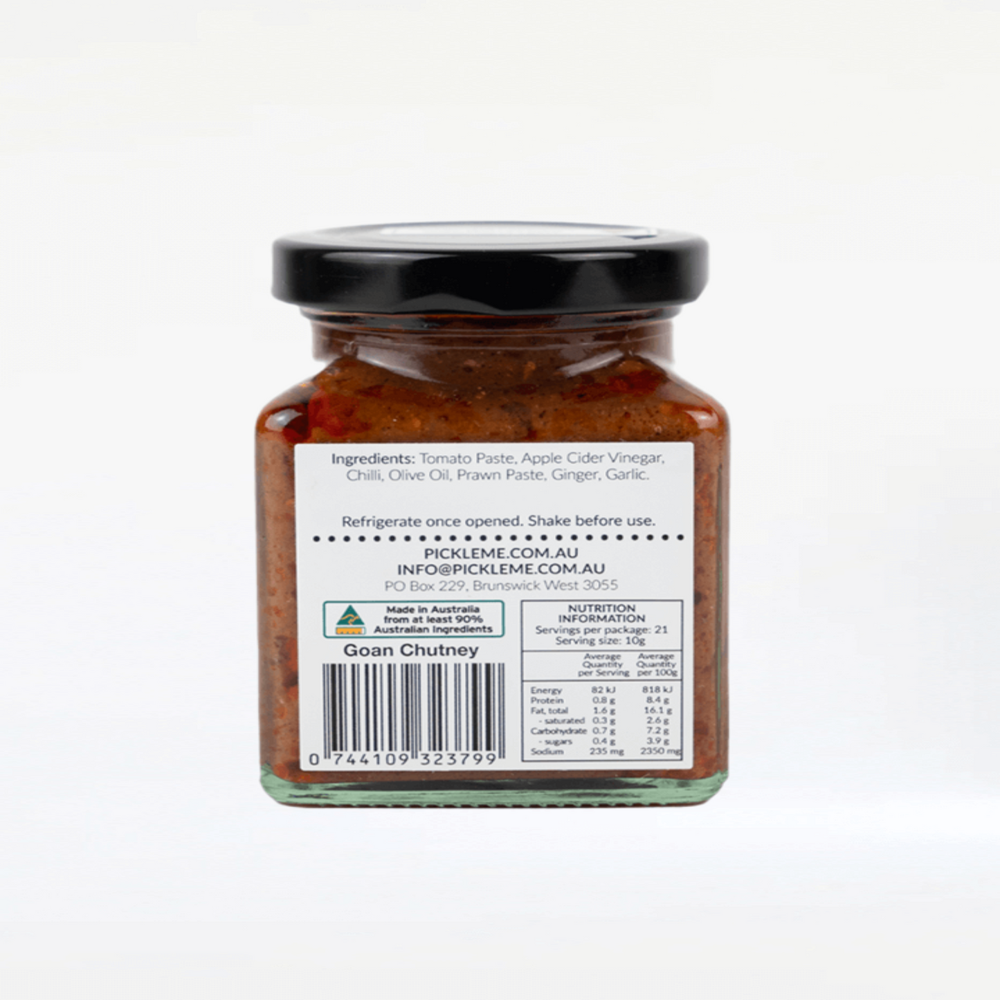 Goan-style prawn-infused tomato chutney, rich, tangy, and flavourful.