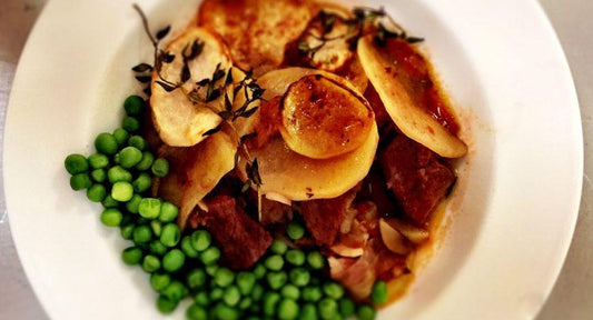 Chunky Beef Pie With Crispy Potato