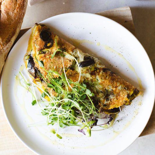 Start Your Day Right: Keto Mushroom and Leek Omelette Recipe