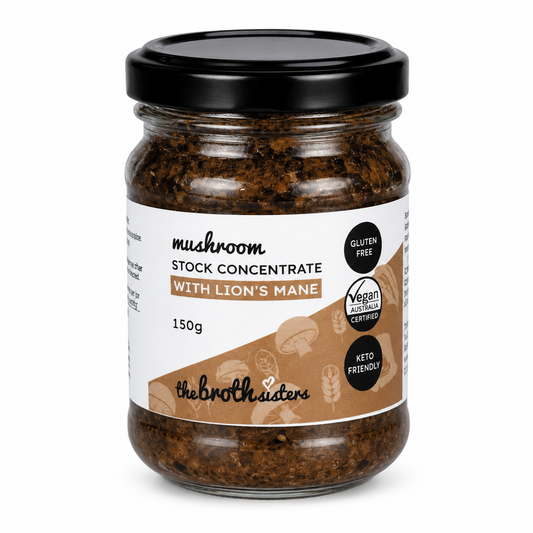 All Natural Superfood Mushroom Stock Concentrate
