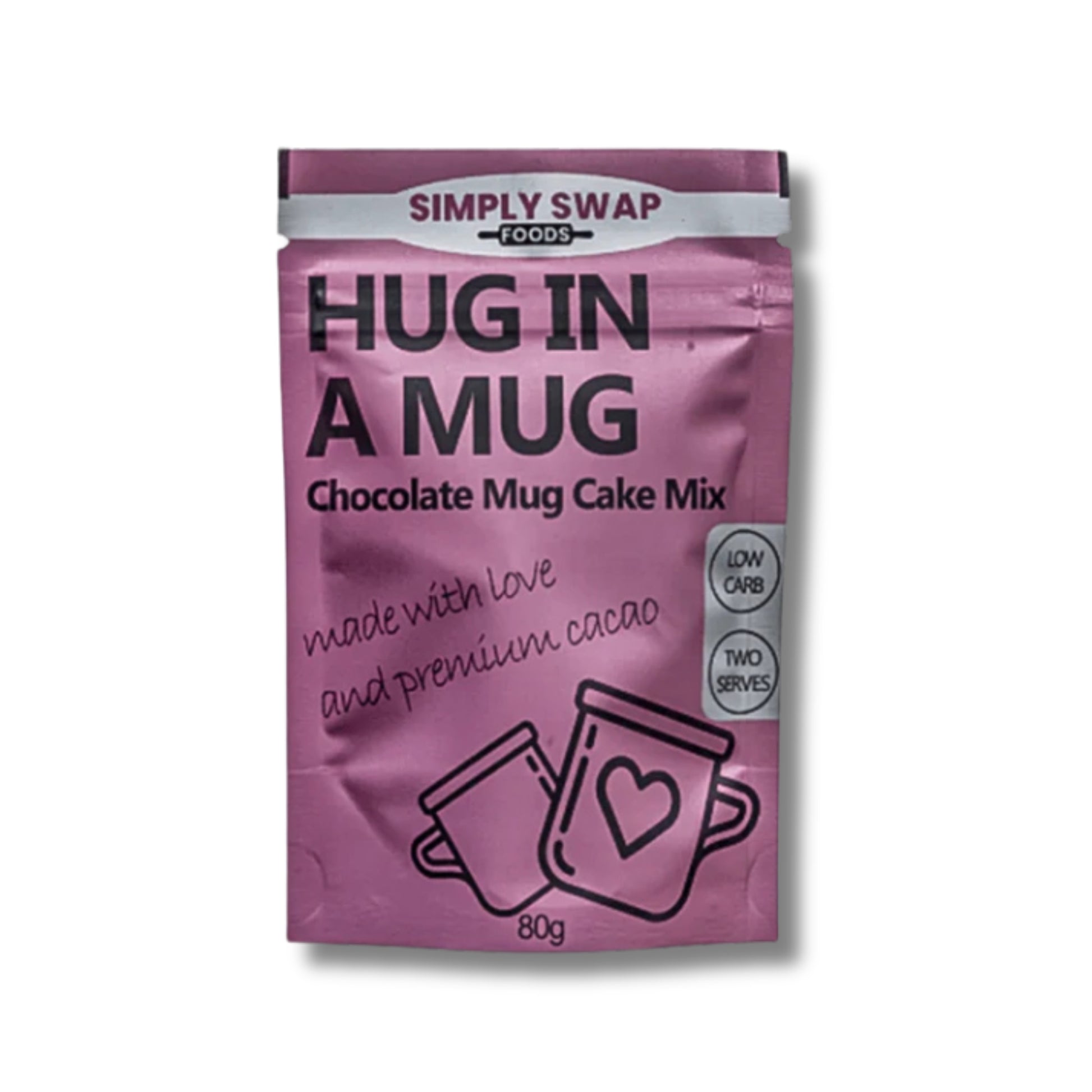 Chocolate Mug Cake Mix – Keto, Low Carb & Gluten-Free, Easy to Make