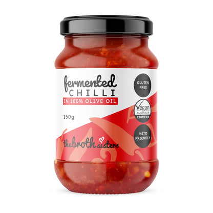Fermented chilli paste, Calabrian recipe, all-natural, rich & spicy