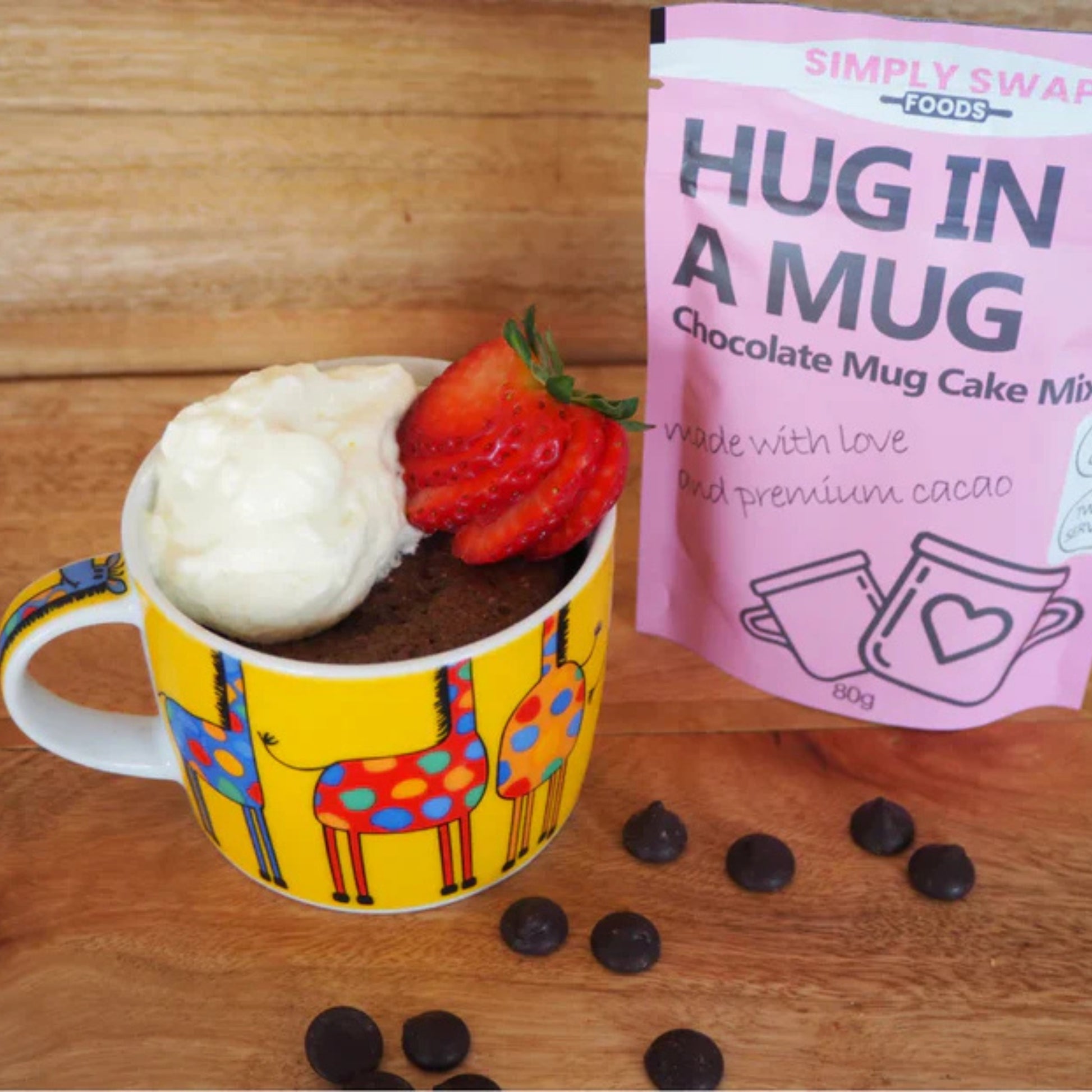 Chocolate Mug Cake Mix – Keto, Low Carb & Gluten-Free, Easy to Make