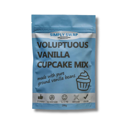 Low Carb Vanilla Cupcake Mix – Keto-Friendly, Sugar-Free, Easy to Bake