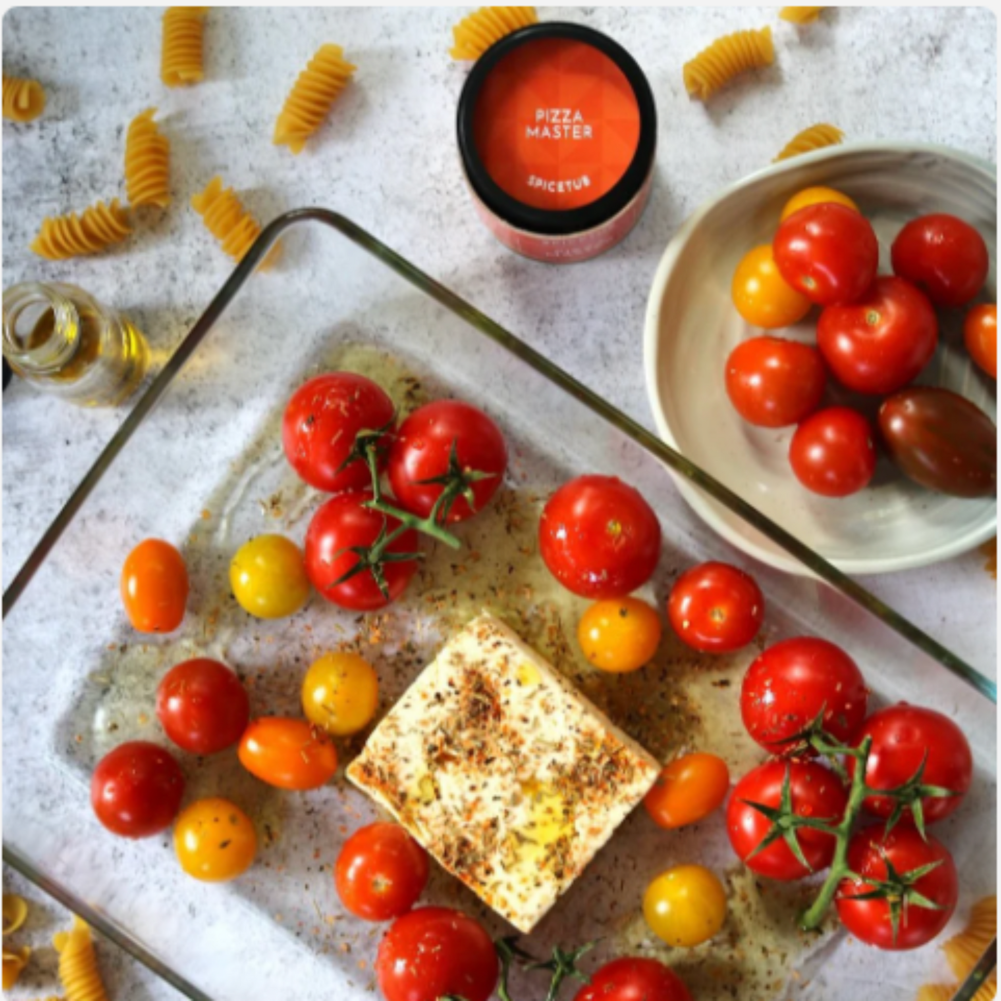 Italian pizza spice blend for enhancing sauces and toppings with flavour.