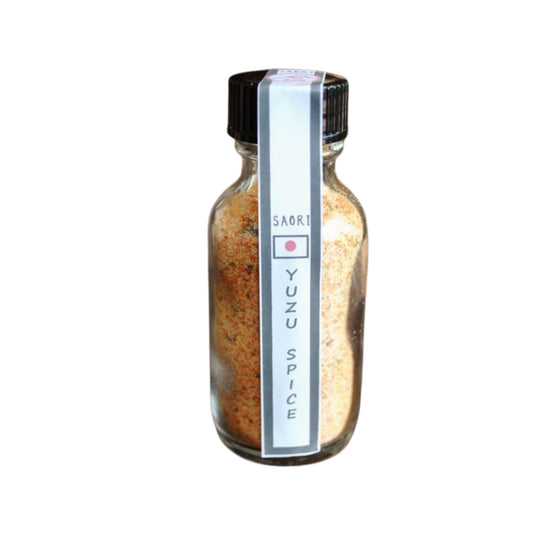 SAORI Japanese Yuzu Spice, bold yuzu and chilli seasoning, perfect for sushi, ramen, and rice