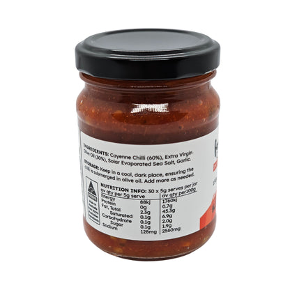 Fermented chilli paste, Calabrian recipe, all-natural, rich & spicy