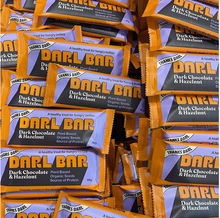 Load image into Gallery viewer, Dark Chocolate &amp; Hazelnut Darl Bars - Thanks Darl (40g Single Bar)
