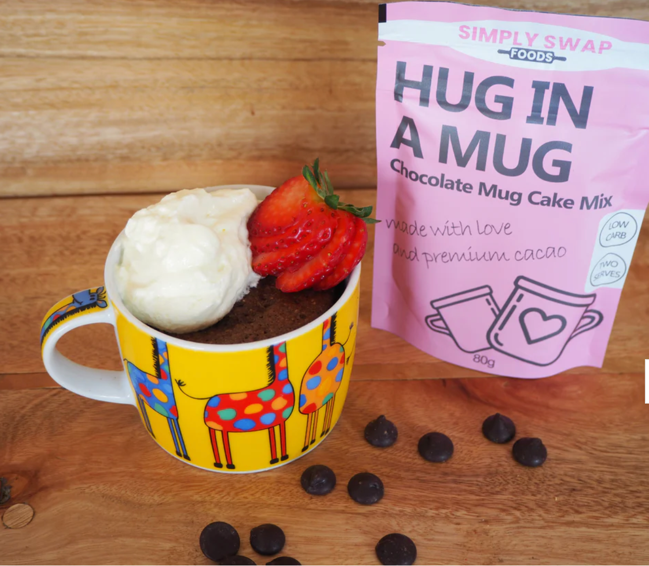 Chocolate Mug Cake Mix The Broth Sisters store