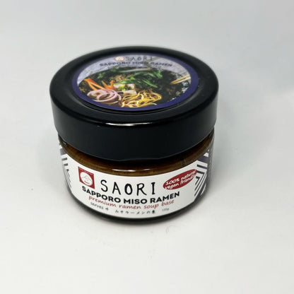 Authentic miso ramen soup base, 4 servings, vegan-friendly, made in AUS