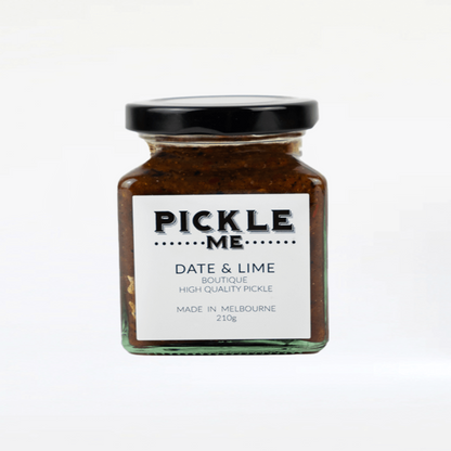 Sweet and tangy date & lime pickle, perfect for cheese and roasts, 250g