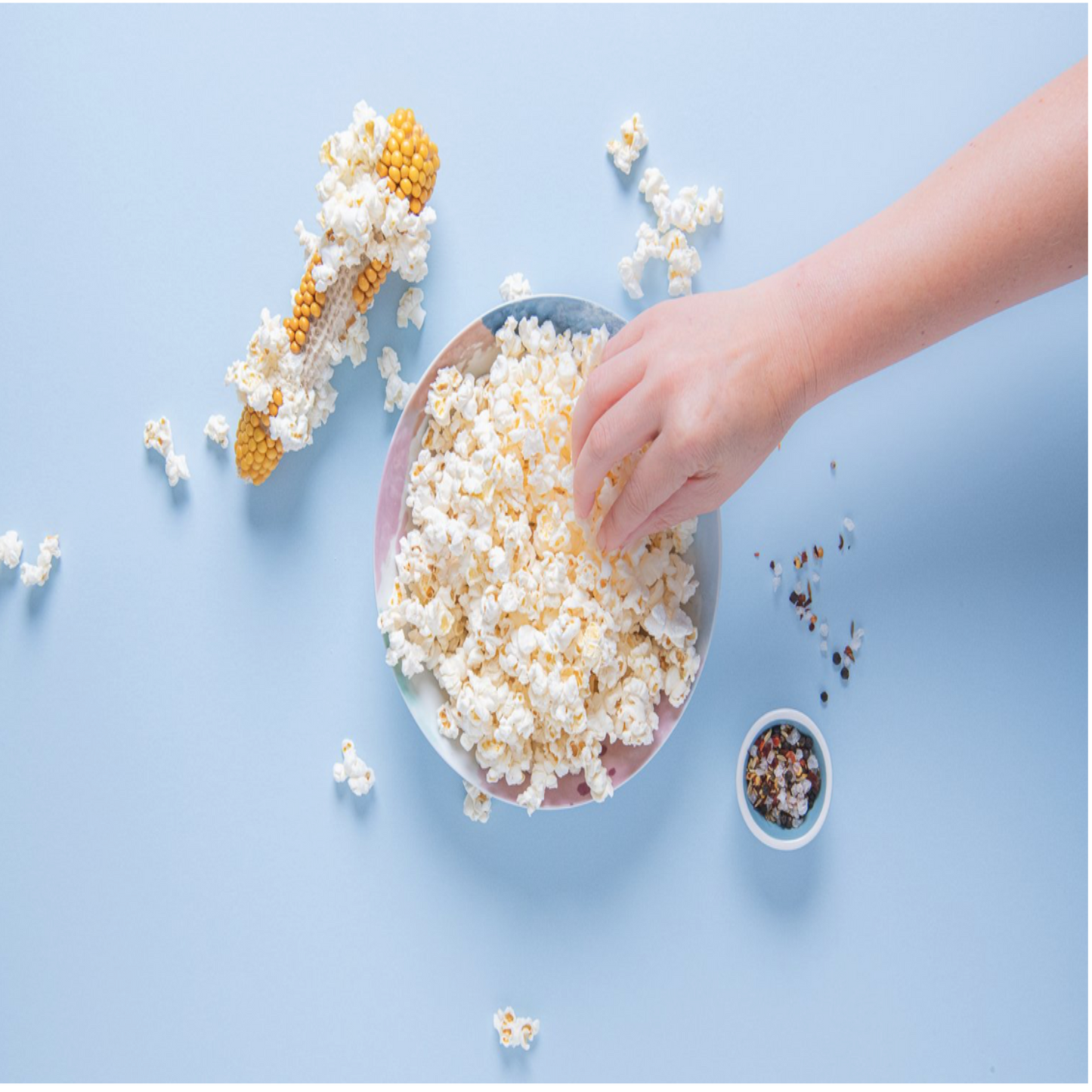 All-natural popcorn on the cob, sun-dried, ready to pop, 100% Aussie-grown.
