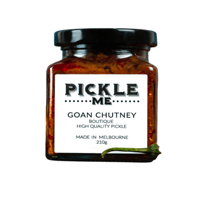 Goan-style prawn-infused tomato chutney, rich, tangy, and flavourful.